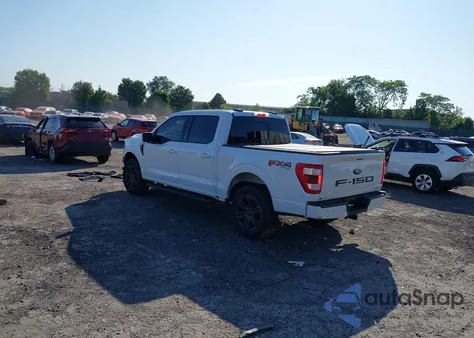 2022 Ford F-150 Lariat из США, поврежденный, VIN 1FTEW1EP3NFA32588